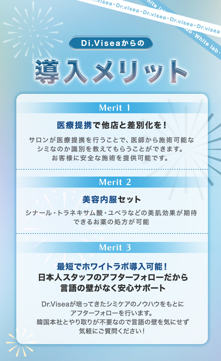 Dr.viseaでホワイトラボを導入するメリット
