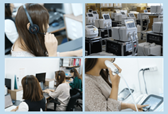 日本人スタッフのアフターフォロー